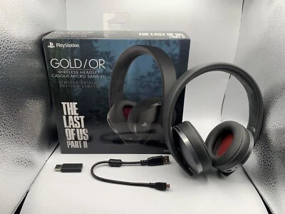 The Last of Us Part II Limited Edition Wireless Headset Complete Free CAD Ship! - Image 1 of 4