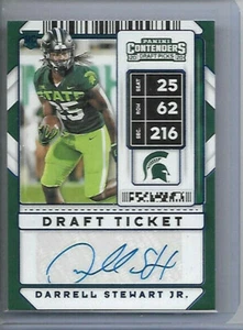 Boleto de novato Auto Packers RC Darrell Stewart Jr. 2020 Panini Contenders #251 - Imagen 1 de 2