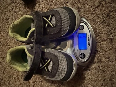 Stride Rite Talla 6 First Walker Zapatos Tenis Atléticos - Gris y Verde Foto 1 de 4