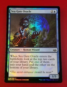 1x Sea Gate Oracle | FOIL | Modern Masters 2017 | MTG Magic Cards - Picture 1 of 4