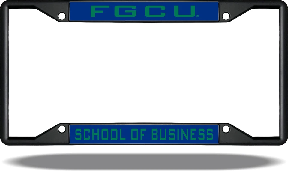 Florida Gulf Coast FGCU Business Black License Plate Frame - Image 1 of 1
