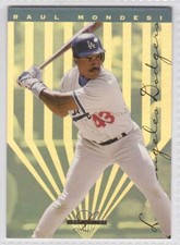 1995 Leaf Limited Gold #3 Raul Mondesi Los Angeles Dodgers