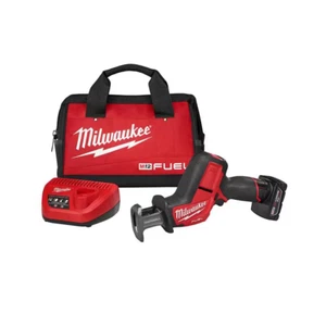 M12 FUEL 12V Lithium-Ion Brushless Cordless HACKZALL Reciprocating Saw Kit W/ On - Picture 1 of 12