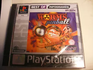 Jeu PLAYSTATION 1 PS1 WORMS Pinball NEUF Scellé Sealed NEW English - Picture 1 of 3