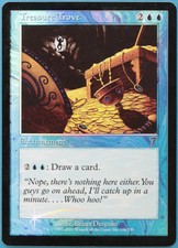 Treasure Trove FOIL 7th Edition NM Blue Uncommon MTG CARD (ID# 217403) ABUGames