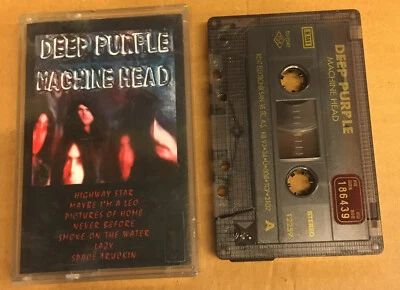 DEEP PURPLE - MACHINE HEAD (1993) CASSETTE MADE IN TURKEY - Image 1 of 2