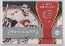 2007-08 Upper Deck Trilogy Honorary Swatches Miikka Kiprusoff #HS-MK
