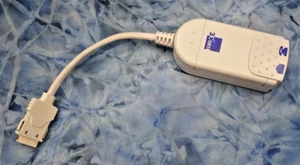 3COM MegaHertz 10/100 Lan + 56K PC Card Modem Dongle Cable 3CCFEM556-DAA-CBL - Afbeelding 1 van 3
