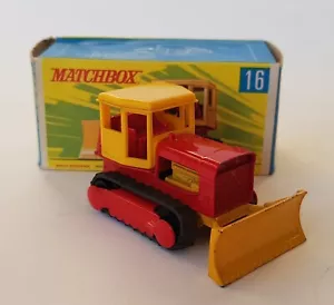 Raro Matchbox Serie N º 16 , Funda Tractor Estupendo Casi como Nuevo Estado - Imagen 1 de 13