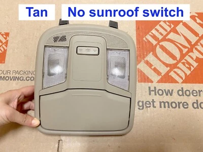 2014 - 2015 Kia Optima Overhead Console Dome Light Interior Lamp Tan 92800-2T5XX Foto 1 de 4