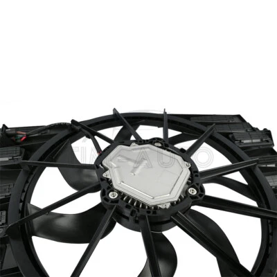 全新 适用于 2017 - 2019 年 奥迪 A4 allroad A5 Quattro S4 S5 散热器 冷却风扇组件 — 第 1/4 张图片