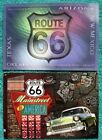 Lot Of 2 Route 66 Postcards America's Main Street 3306 3307 Terrell Pub Pinholes