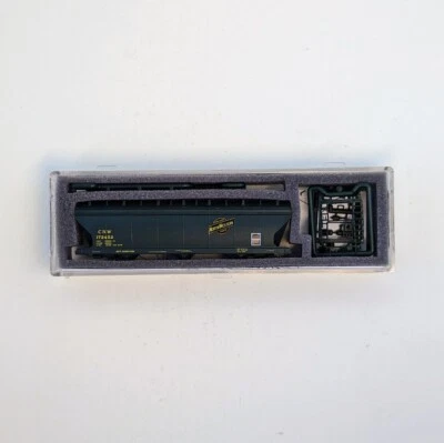 InterMountain 62009-xx N Scale Kit - ACF 4650 Cubic Foot 3-Bay Hopper - C & NW - Image 1 of 2