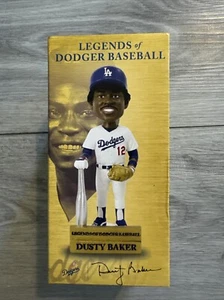 🧢 Dusty Baker Legends of Dodgers Baseball LA Bobblehead SGA 8/9/24 NIB 🧢 - Picture 1 of 4