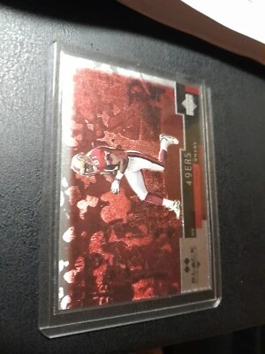 1998 Upper Deck Black Diamond Double Diamond Terrell Owens #14 HOF 49rs - Image 1 of 4