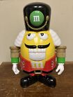 MM M&M Yellow Nutcracker Sweet Candy Dispenser Limited Edition