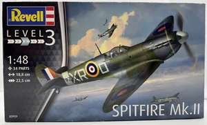Revell 03959 SPITFIRE Mk.II Plastic Model Kit 1:48 Brand New Sealed Box - Picture 1 of 6