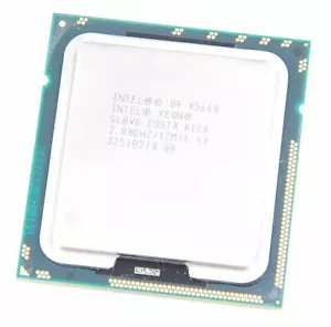 Intel Xeon X5660 2,80 GHz 6-Core SLBV6 12MB Cache CPU PROZESSOR Turbo-3,20 GHz - Bild 1 von 1