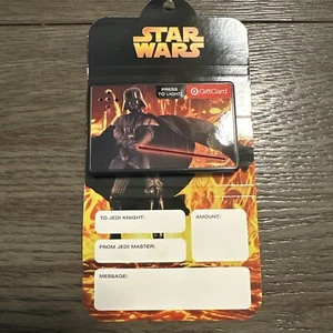 2004 Target Star Wars Darth Vader Revenge of Sith Collectible Gift Card Promo - Picture 1 of 3