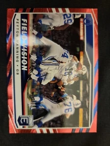 2021 Donruss Elite Field Vision Red Peyton Manning 14/99 - Picture 1 of 3