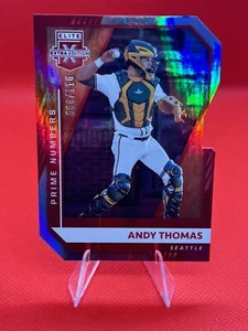 Panini Elite 2021 edición extra números primos Andy Thomas/110 SP RARO - Imagen 1 de 3