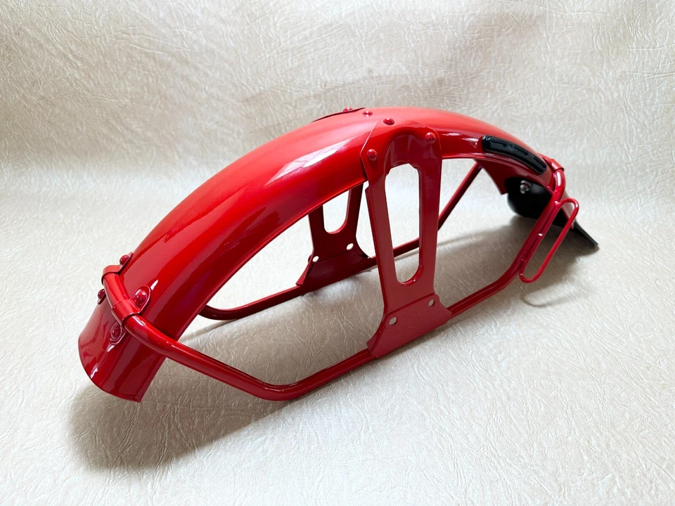 Honda CT90 CT110 Trail 110 ( 61100-102-701ZD ) Front Fender Trail 90 Monza Red. - Image 1 of 4