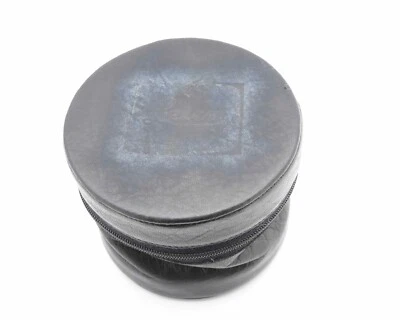 Leica Black Leather Lens Case 3.25" x 4.00" Leitz (#18002) - Image 1 of 4