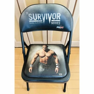 WWE Survivor Series 2008 Event Commemorative Not for Sale Pipe Chair Wrestling - Picture 1 of 24