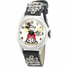 New Unused Ingersoll Waterbury Disney Mickey Mouse Mechanical Wrist Watch 25833