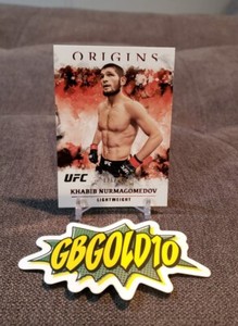 2021 Panini Chronicles UFC Origins #40 Red /149 Khabib Nurmagomedov #P6363