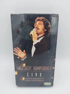 Engelbert Humperdinck: Live (1990 Concert)(VHS, 1997) NEW & SEALED FAST SHIP - Picture 1 of 6