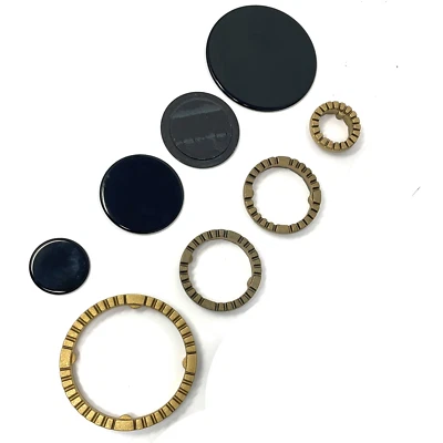 ARISTON INDESIT - KIT PIATTELLI + ANELLI SPARTIFIAMMA CUCINA 4 FUOCHI 2 MEDI