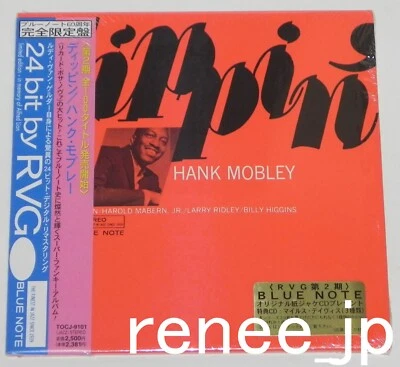 HANK MOBLEY / Dippin' JAPAN Mini LP BLUE NOTE CD w/OBI TOCJ-9101 - Image 1 of 2