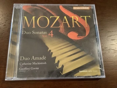MOZART Duo Sonatas - Volume 4 - NEW Sealed CHANDOS 24-Bit CD Import DUO AMADE Foto 1 de 4