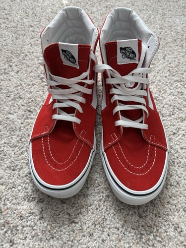 Vans Hi Top Rosso US Uomo 10 5