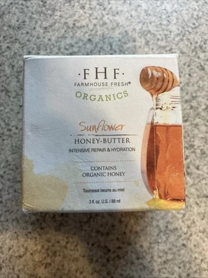 FarmHouse Fresh Organics Sunflower Honey Butter Cream 3 Ounce - Image 1 of 4