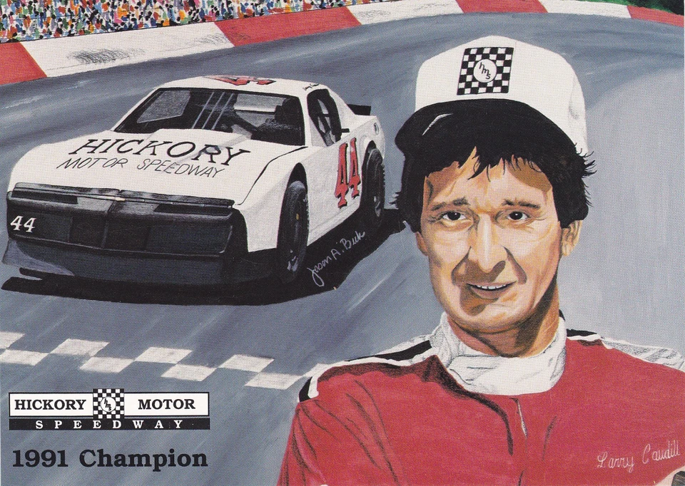 LARRY CAUDILL - ARRANCA TUS MOTORES POSTAL 7" X 5" - #6 EN SERIE Foto 1 de 1