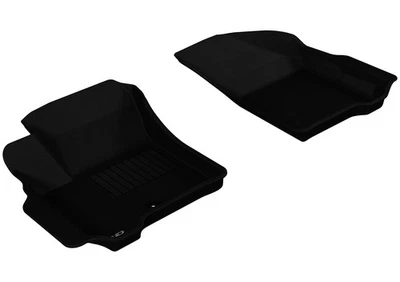 Kagu Black 1st Row Floormats for 09-2012 Journey w/Single Hook On Driver's Floor Foto 1 de 4