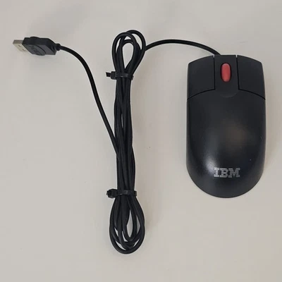 IBM Optical USB Mouse MO28UOL / Tested & Works  - Image 1 of 4