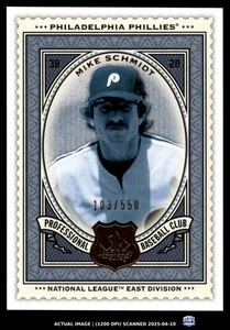 2009 SP Legendary Cuts #126 Mike Schmidt #/550 NM HOF - Picture 1 of 2
