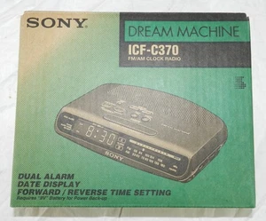 New in Box - Sony Dream Machine ICF-C370 AM/FM Clock Radio - Picture 1 of 5