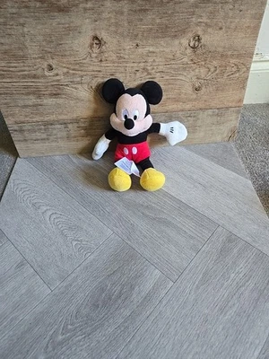 Disney Collection Mickey Mouse Plush 9-inch Soft Stuffed Beanie Bag Bottom - Image 1 of 4