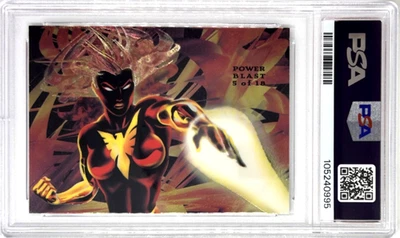 1994 Marvel Universe '94 Flair Phoenix Powerblast #5 PSA 9 MINT - Image 1 of 2