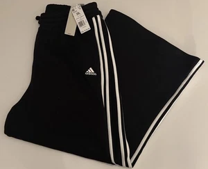Adidas Jogginghose Damen 2XL schwarz weites Bein - Bild 1 von 6