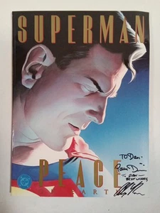 Cómics de Superman Paz en la Tierra DC firmados por Alex Ross y Paul Dini -# - Imagen 1 de 5