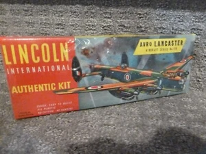 Lincoln International Avro Lancaster aircraft series model kit 116 RARE NEW - Picture 1 of 6