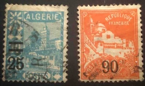France - Morocco - 1927 - surcharge part set - UH - Picture 1 of 2