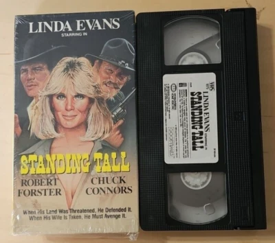 Standing Tall RARE Goodtimes release 1978 VHS 1988 Linda Evans Chuck Connors - Image 1 of 2
