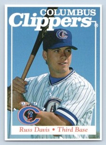 Russ Davis 1994 Metro Media Columbus Clippers