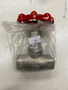 1/2" Gate Valve Sharpe 200 PSI CF8M Female to Female f/f stainless steel - Picture 1 of 2